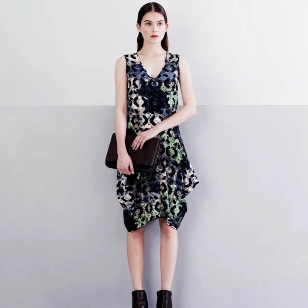 Zero + Maria Cornejo Silk Dress